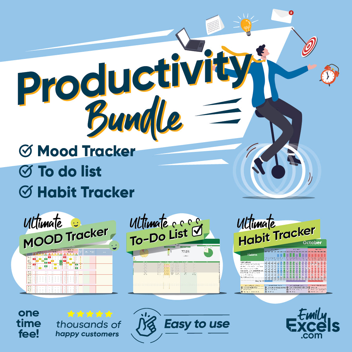 Productivity Bundle Productivity Bundle – Emily Excels