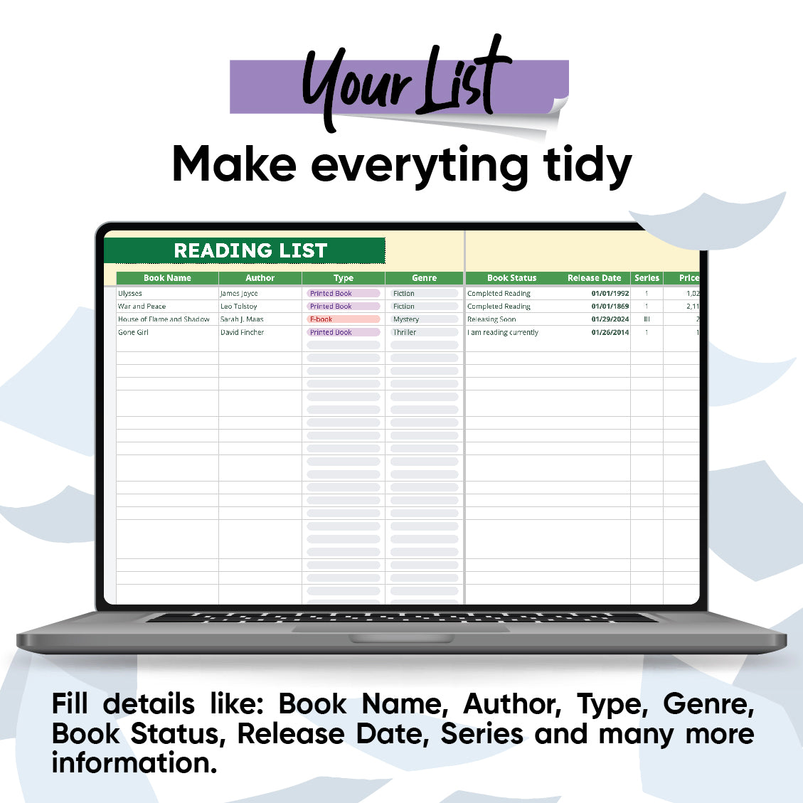 Ultimate Digital Reading Tracker: Organize, Plan, and Review Your Books