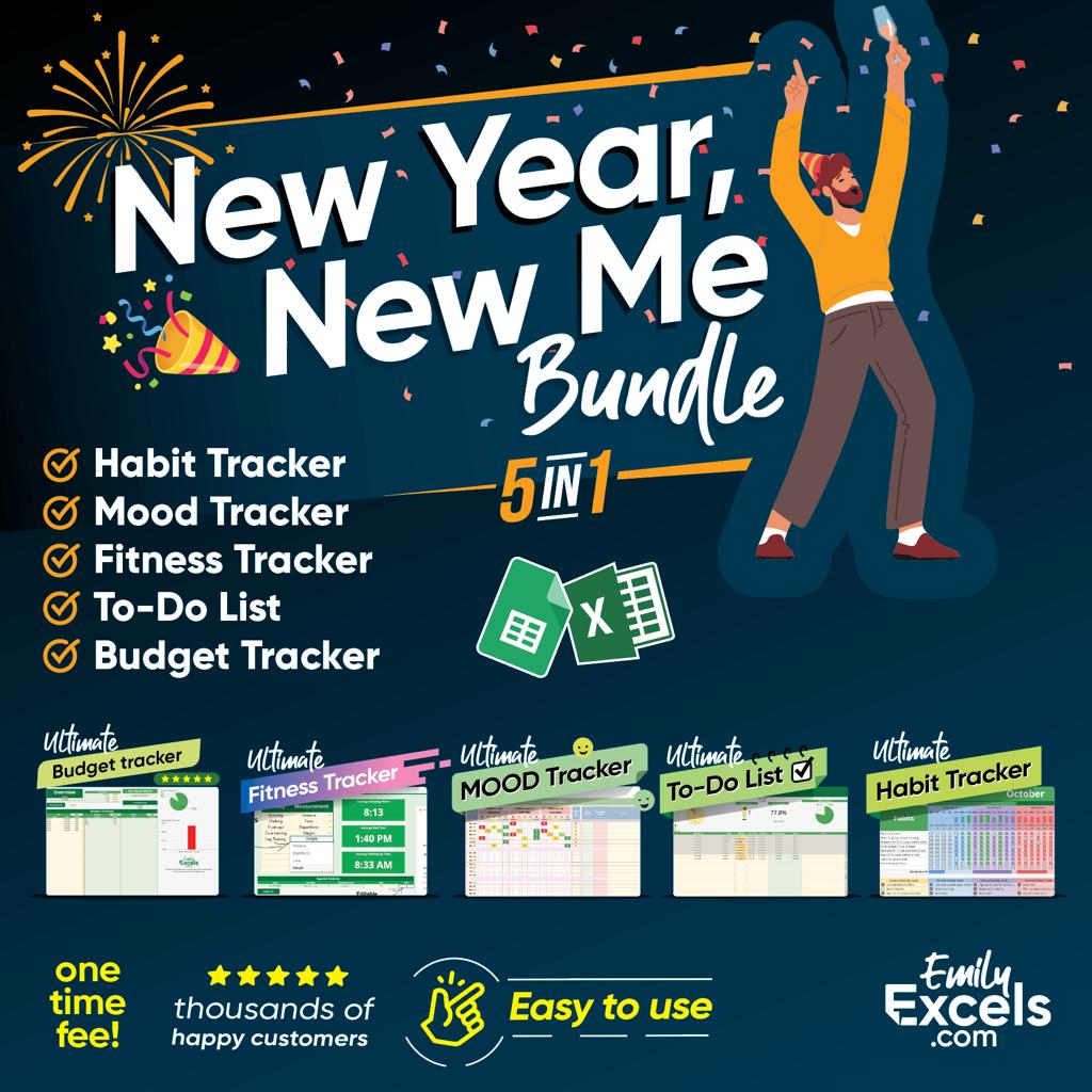 New Year, New Me! Ultimate Bundle - 5 Tools in 1 Bundle