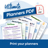 Ultimate Printable Planners Pack (Instant Download)