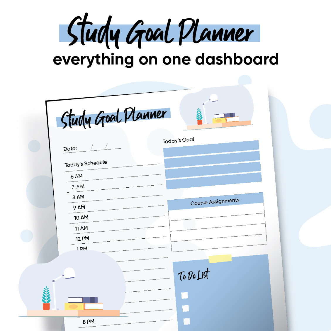Ultimate Printable Planners Pack (Instant Download)
