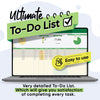 Ultimate To-Do List & Schedule Helper Sheet - For All Day Tasks